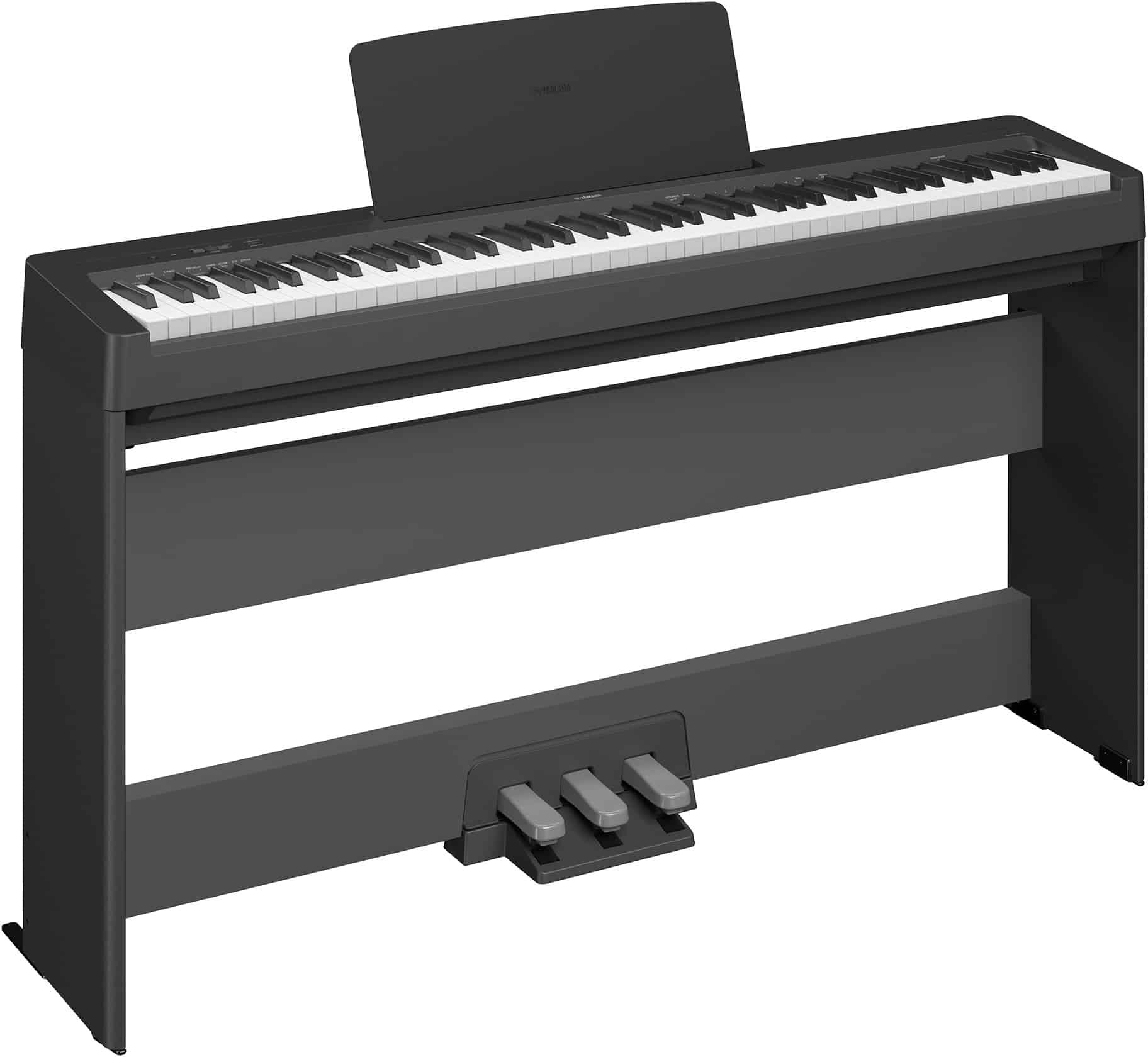 Yamaha P-145 Black  + Stand L100-b + Pedalier Lp5 - Draagbaar digitale piano - Main picture