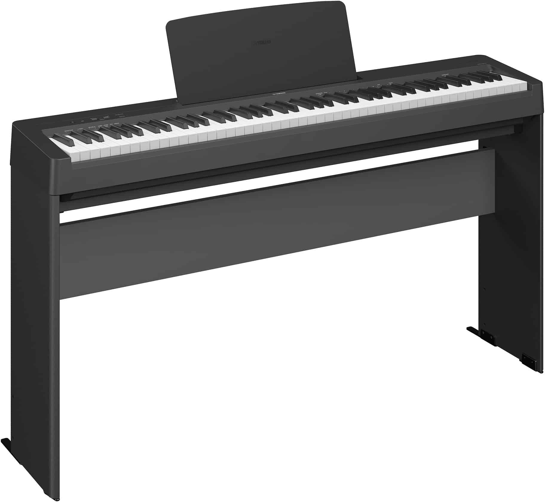 Yamaha P-145 Black  + Stand Yamaha L-100 B - Draagbaar digitale piano - Main picture
