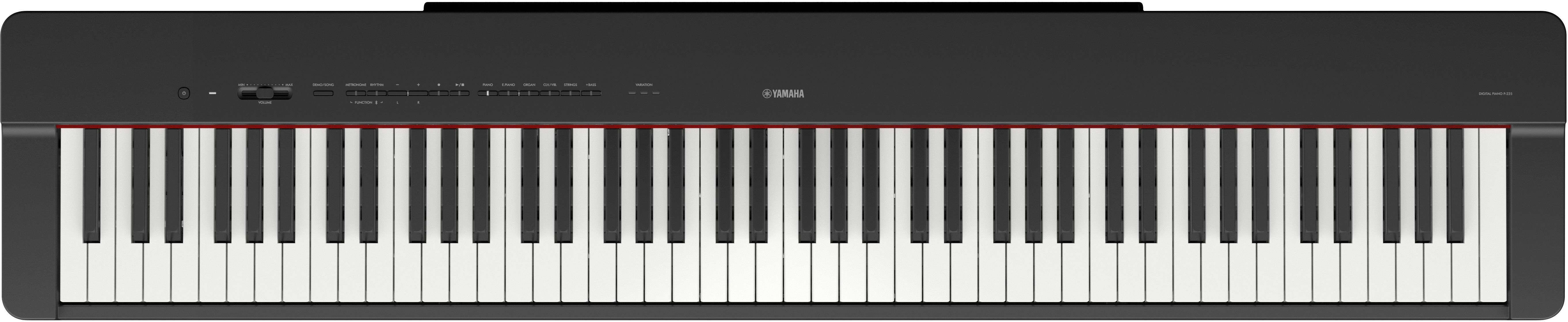 Yamaha P-225 Black - Draagbaar digitale piano - Main picture