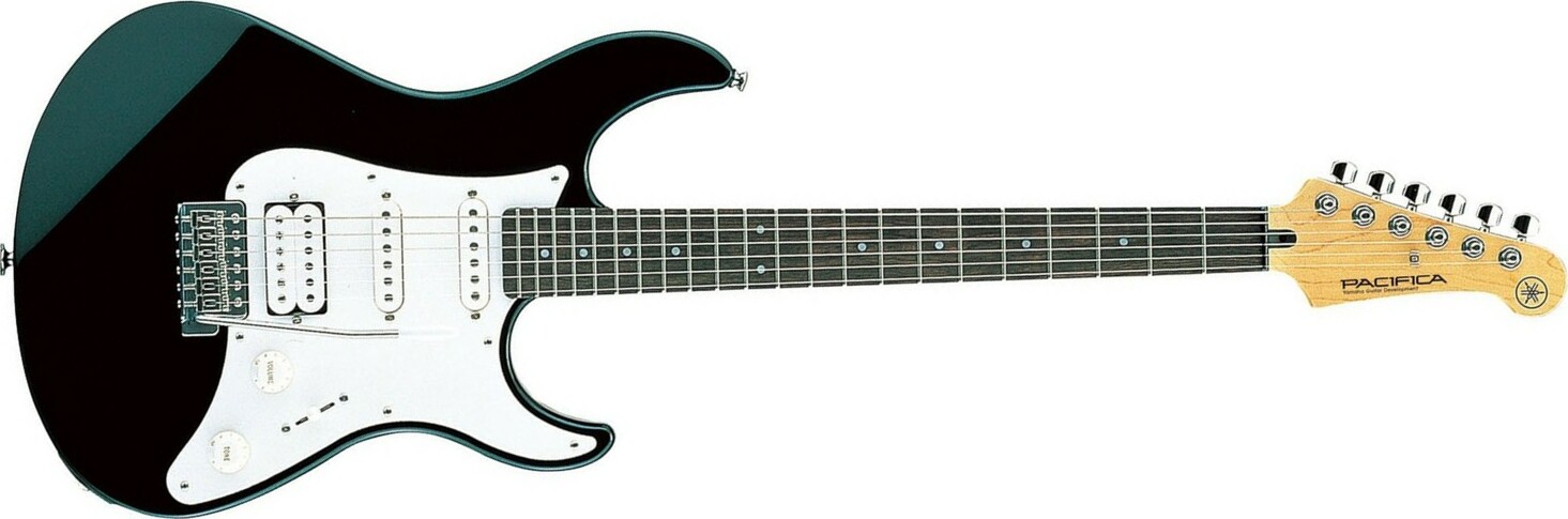 Yamaha Pacifica 112j - Black - Elektrische gitaar in Str-vorm - Main picture