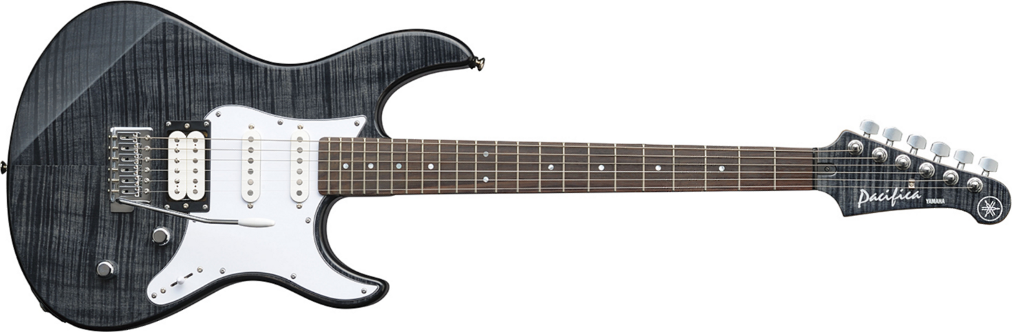 Yamaha Pacifica 212vfm Translucent Black - Elektrische gitaar in Str-vorm - Main picture