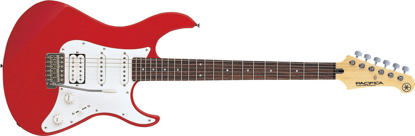 Yamaha Pacifica Pac112j Hss Trem Rw - Red Metallic - Elektrische gitaar in Str-vorm - Main picture