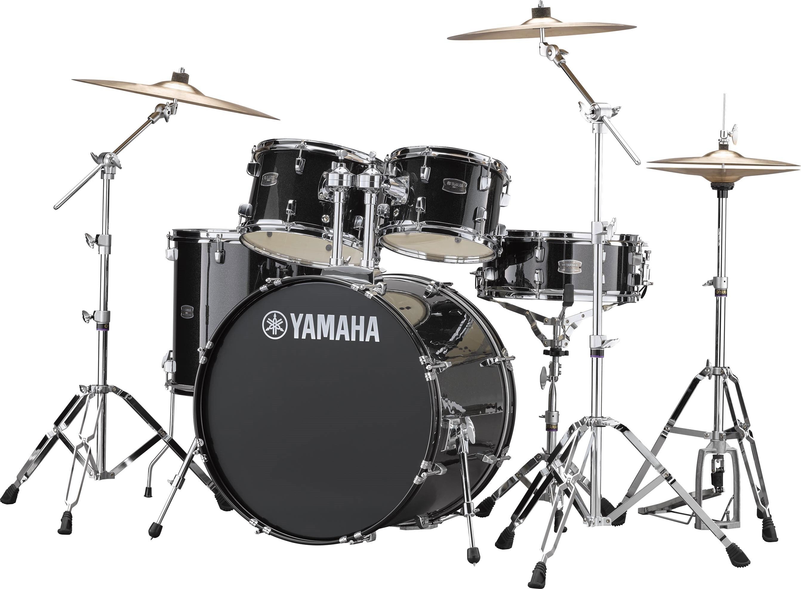 Yamaha Rdp2f5 Black Glitter - 5 FÛts - Standaard drumstel - Main picture