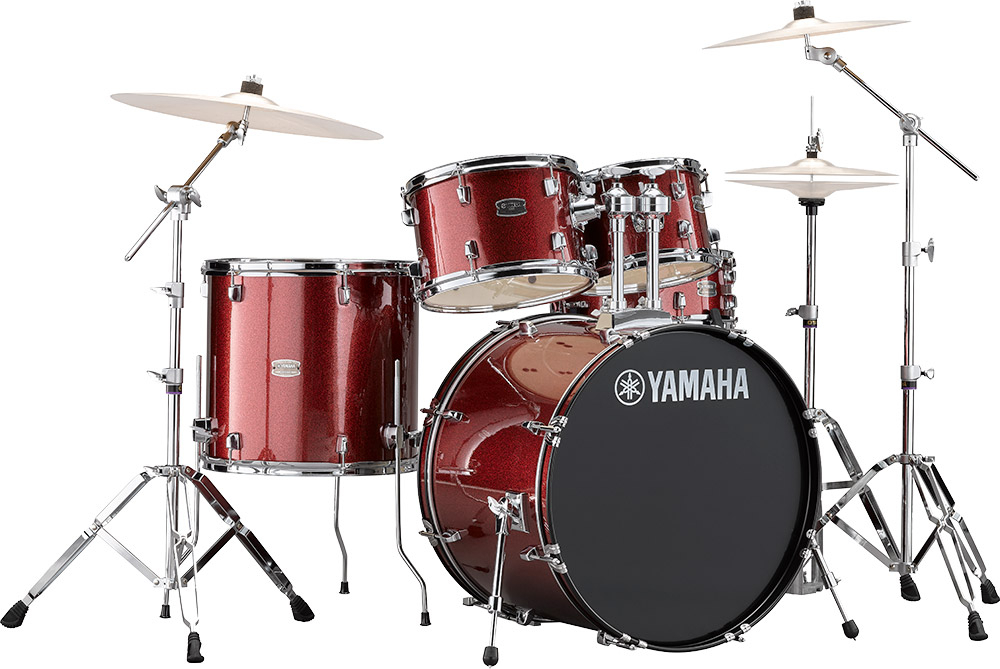 Yamaha Rydeen Stage 22 - 4 FÛts - Burgundy Glitter - Fusion drumstel - Main picture
