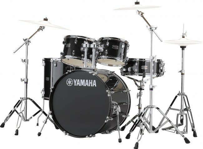 Yamaha Rydeen Stage 22 + Cymbales - 4 FÛts - Black Glitter - Stage drumstel - Main picture
