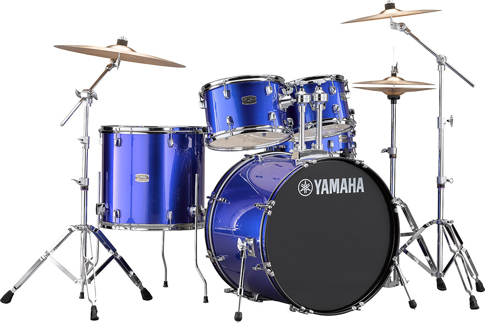 Yamaha Rydeen Stage 22 + Cymbales - 4 FÛts - Fine Blue - Stage drumstel - Main picture