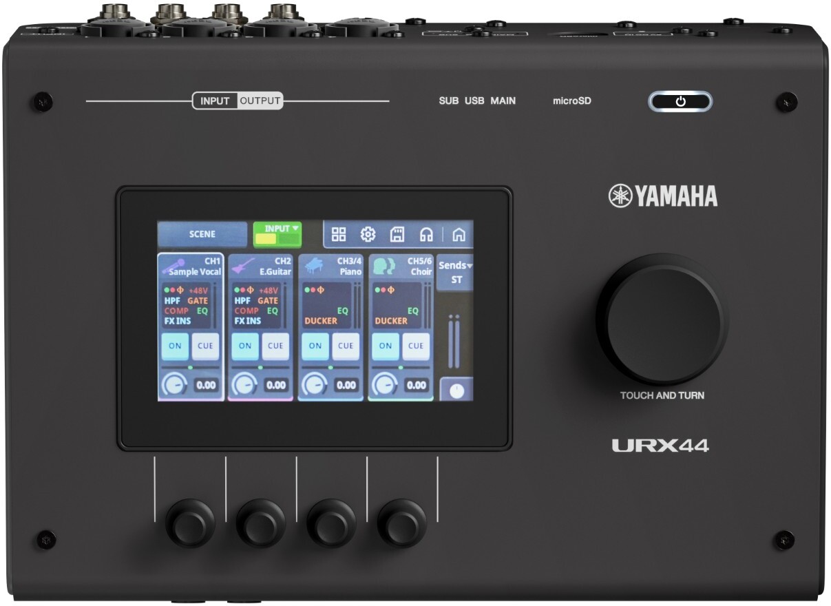 Yamaha Urx 44 Black - USB audio-interface - Main picture