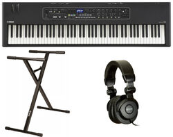 Toetsenbord set Yamaha CK 88 + X-hp1 + Stand XH6102 - Noir