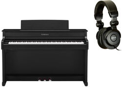 Toetsenbord set Yamaha CLP-845 black  + X-HP1 - Noir
