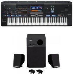 Entertainerkeyboard  Yamaha Genos 2 + Haut-parleurs GNS-MS01