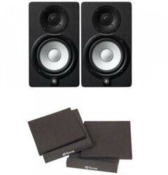 Home studio set Yamaha HS5 Black (la paire) + mousses isolantes + xi 7000 Mousse Isolante Moniteurs (Paire)