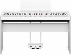 Draagbaar digitale piano Yamaha P-225 White  + L-200 W + LP-1WH Pedalier Blanc Pour P225