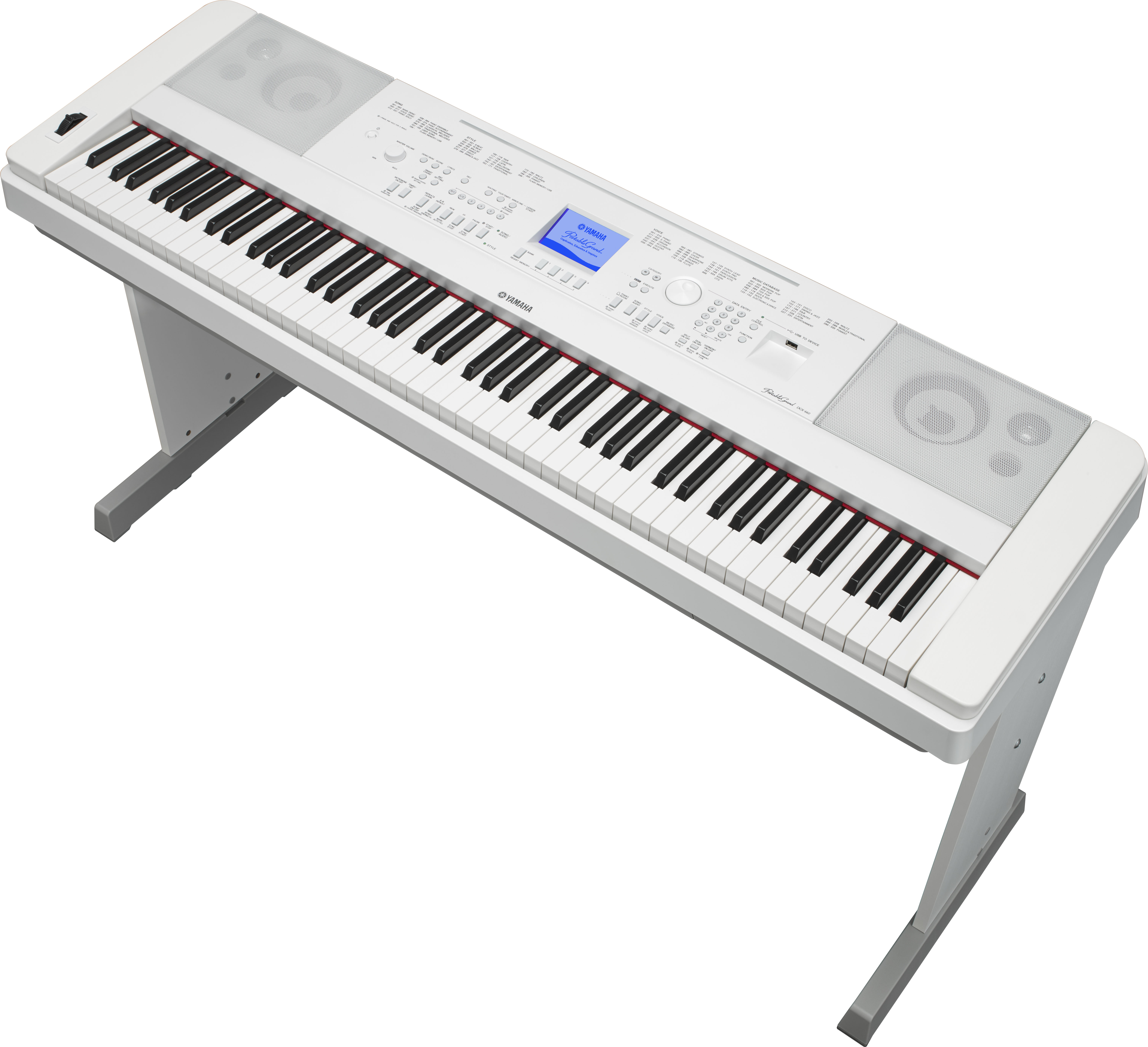 Yamaha Dgx-660 - White - Digitale piano met meubel - Variation 3
