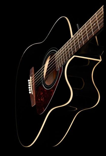 Yamaha Fx370c - Black - Elektro-akoestische gitaar - Variation 3