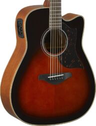 Elektro-akoestische gitaar Yamaha A1M II TBS - Tobacco brown sunburst