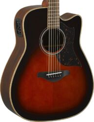 Elektro-akoestische gitaar Yamaha A1R II TBS - Tobacco brown sunburst