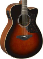 Elektro-akoestische gitaar Yamaha AC1M II TBS - Tobacco brown sunburst