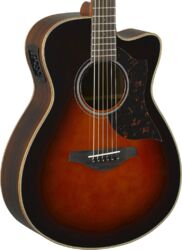 Elektro-akoestische gitaar Yamaha AC1R II TBS - Tobacco brown sunburst
