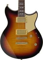 Double cut gitaar Yamaha Mateo Mancuso Revstar RS20MM - vintage sunburst