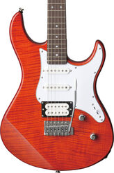 Elektrische gitaar in str-vorm Yamaha Pacifica 212VFM - Caramel brown