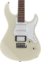 Elektrische gitaar in str-vorm Yamaha Pacifica PAC112V - Vintage white