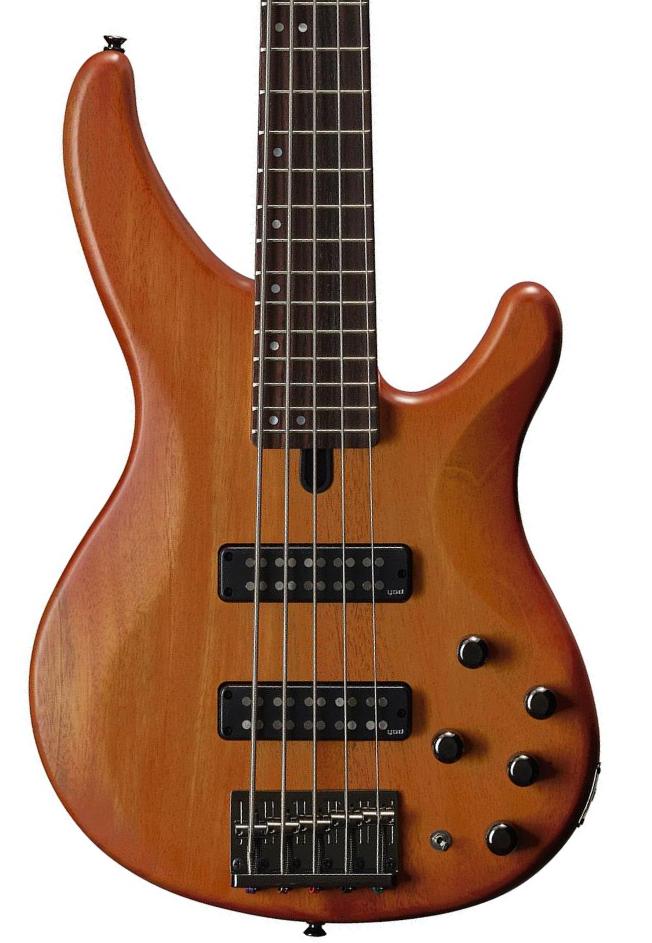 Solid body elektrische bas Yamaha TRBX505 BRB 5-String - Brick burst