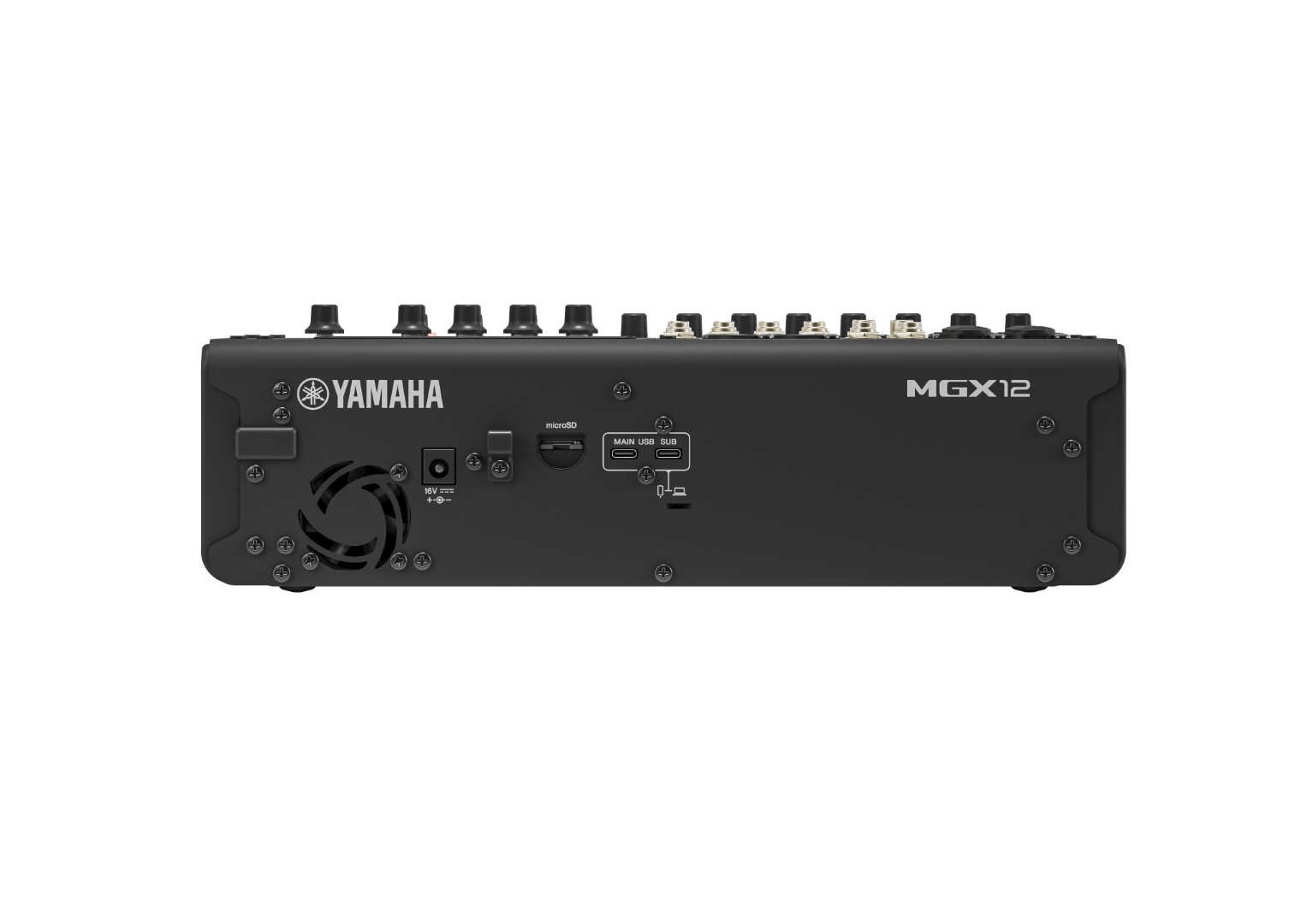 Yamaha Mgx12 Black - Digitale mengtafel - Variation 3