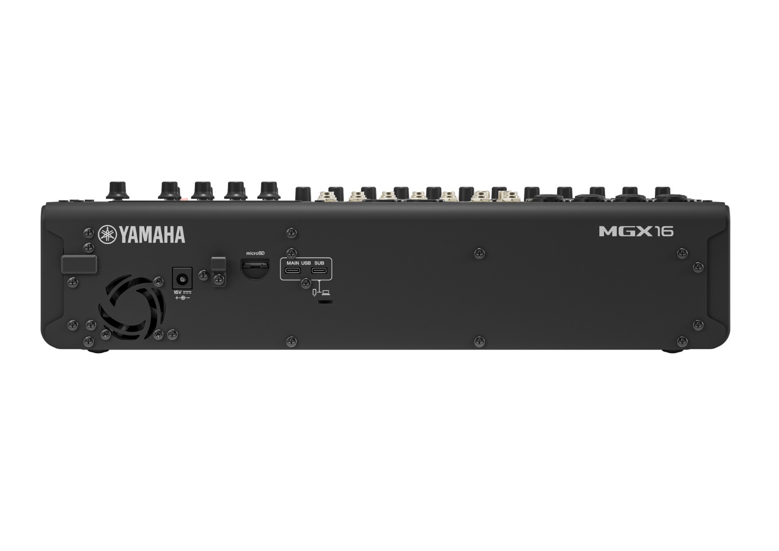 Yamaha Mgx16 Black - Digitale mengtafel - Variation 3