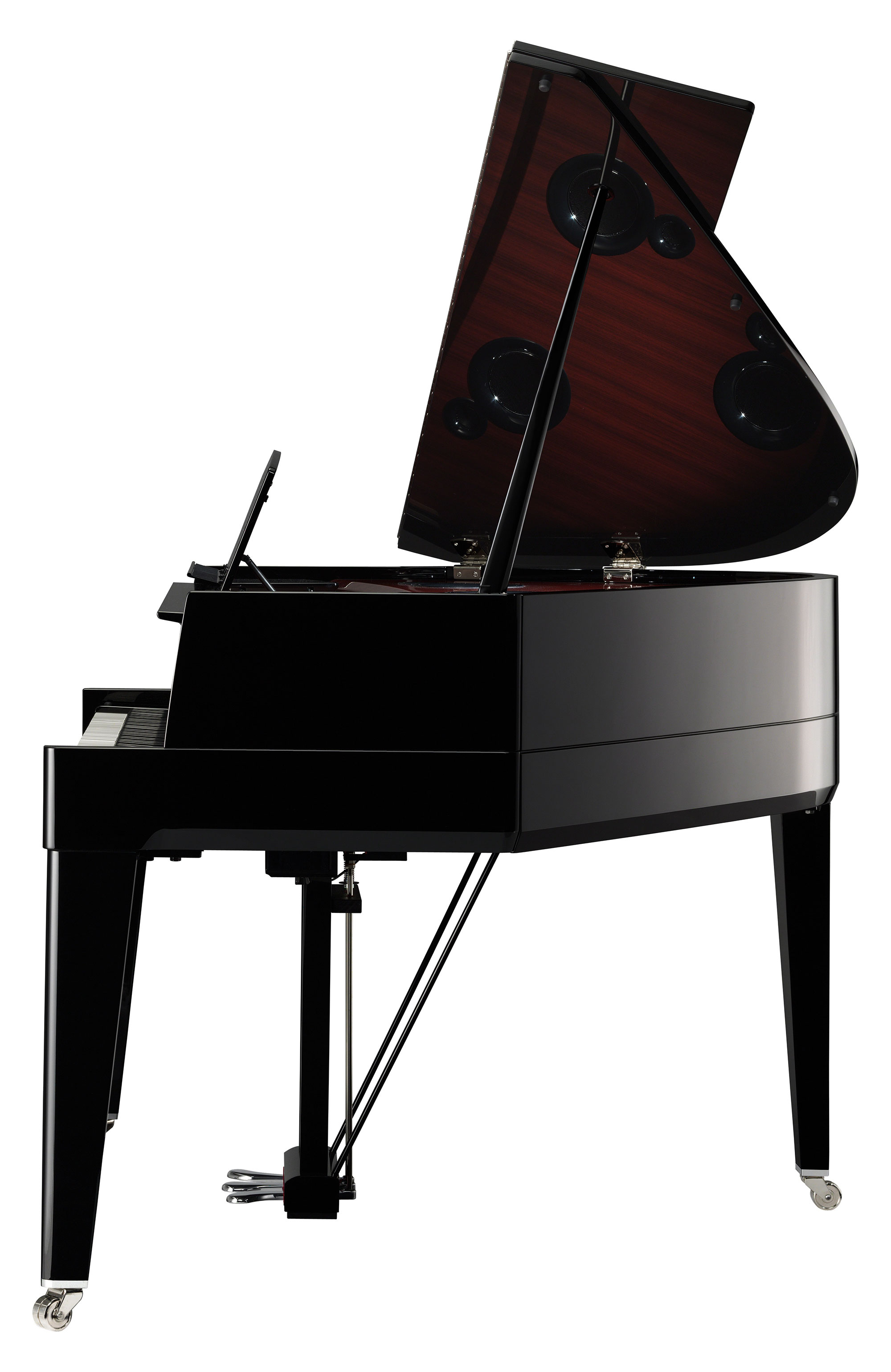 Yamaha N3x - LaquÉ Noir - Digitale piano met meubel - Variation 6
