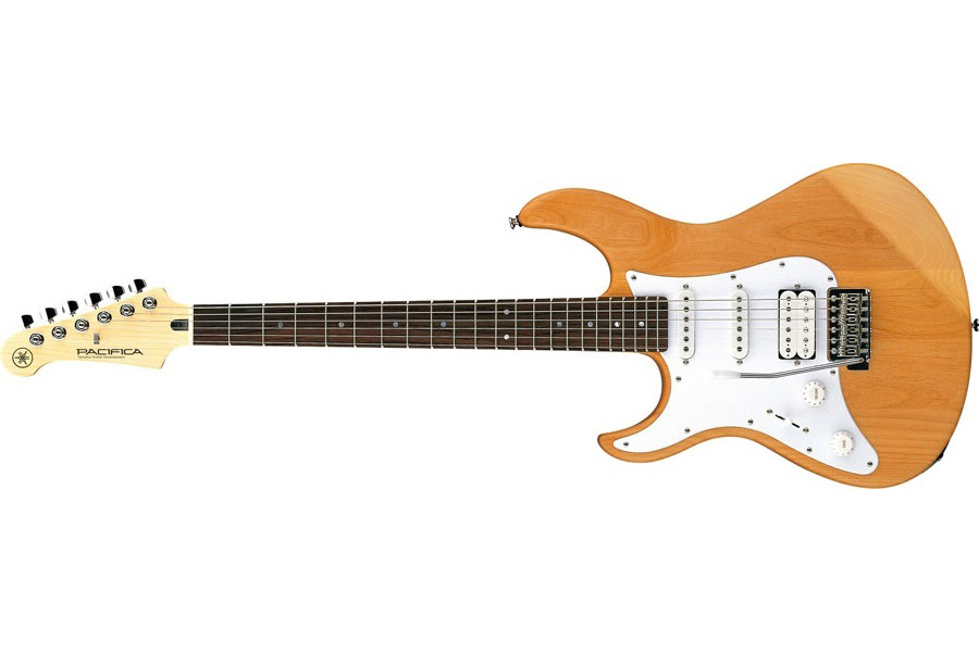 Yamaha Pacifica 112jl - Yellow Natural Satin - Linkshandige elektrische gitaar - Variation 1