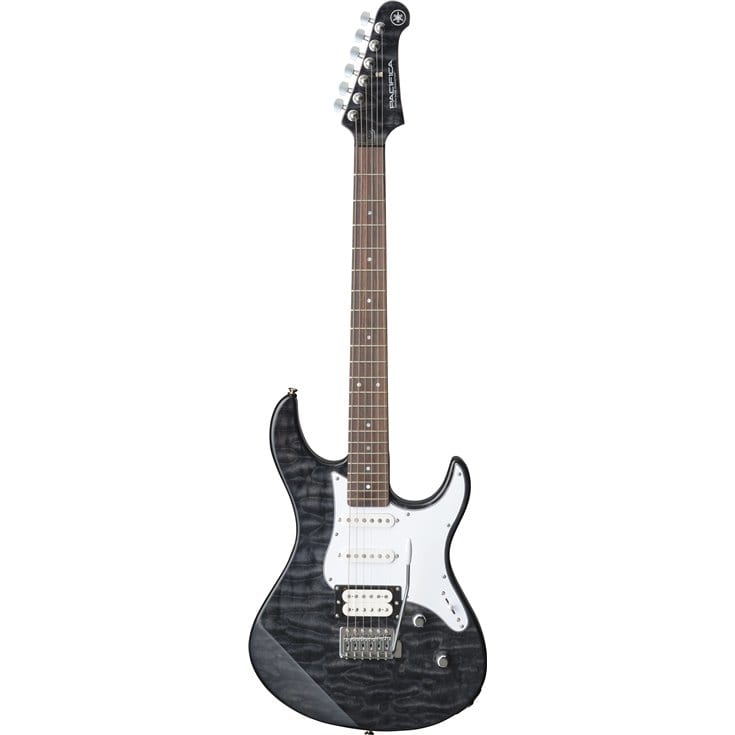Yamaha Pacifica 212vqm - Translucent Black - Elektrische gitaar in Str-vorm - Variation 2
