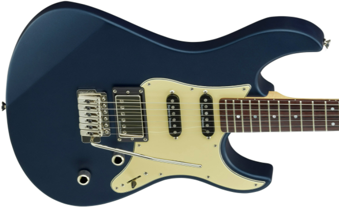 Yamaha Pacifica Pac612viix Hss Seymour Duncan Trem Rw - Matte Silk Blue - Elektrische gitaar in Str-vorm - Variation 2