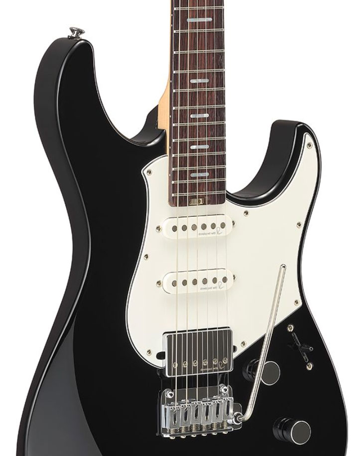 Yamaha Pacifica Standard Plus Pacs+12 Trem Hss Rw - Black - Elektrische gitaar in Str-vorm - Variation 2