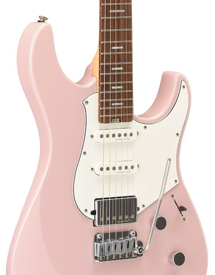 Yamaha Pacifica Standard Plus Pacs+12 Trem Hss Rw - Ash Pink - Elektrische gitaar in Str-vorm - Variation 2