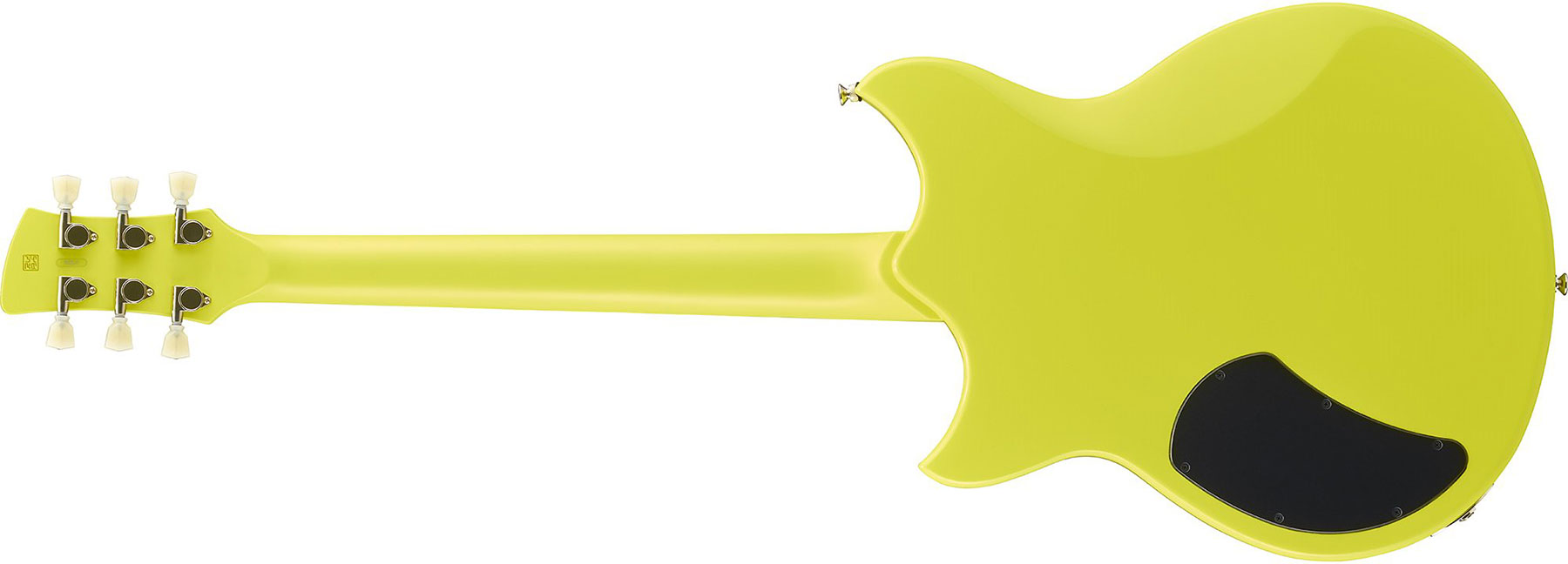 Yamaha Rse20 Revstar Element Hh Ht Rw - Neon Yellow - Guitarra eléctrica de doble corte. - Variation 2