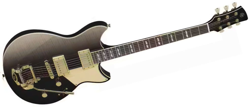 Yamaha Rsp20b 60th Ann. Revstar 2h Trem Rw - Noble Black Burst - Double cut gitaar - Variation 1