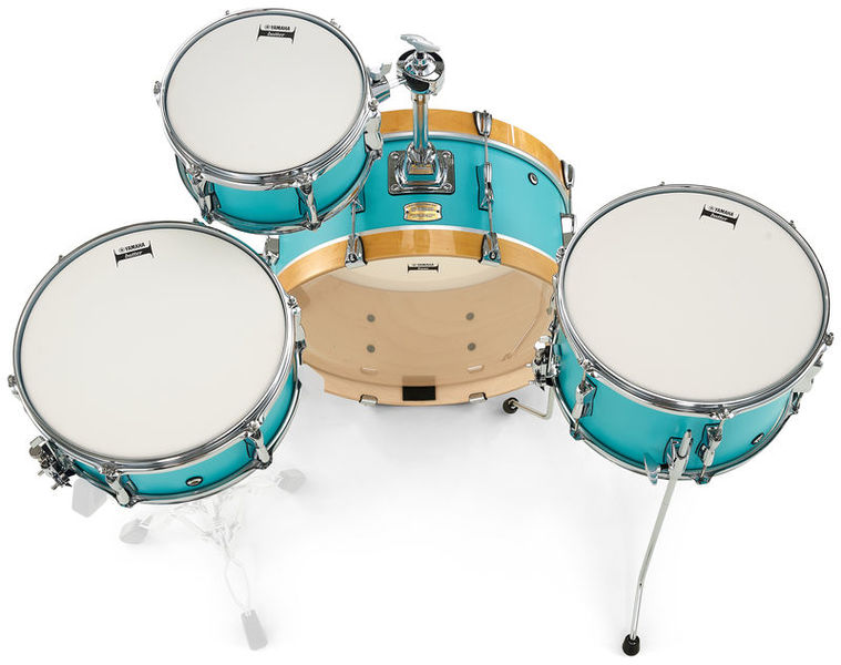 Yamaha Sbp0f4h Stage Custom - 4 FÛts - Matte Surf Green - Stage drumstel - Variation 1