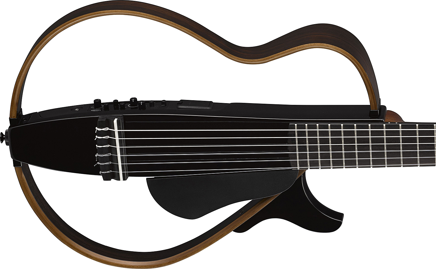 Yamaha Silent Guitar Slg200n - Translucent Black Gloss - Klassieke gitaar 4/4 - Variation 2