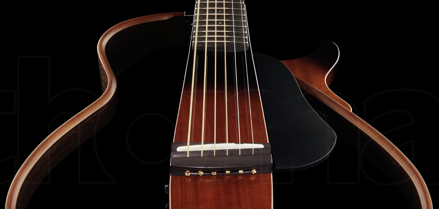 Yamaha Silent Guitar Slg200sii Steel String Cw Tout Acajou Rw - Tobacco Brown Sunburst - Volksgitaar - Variation 3