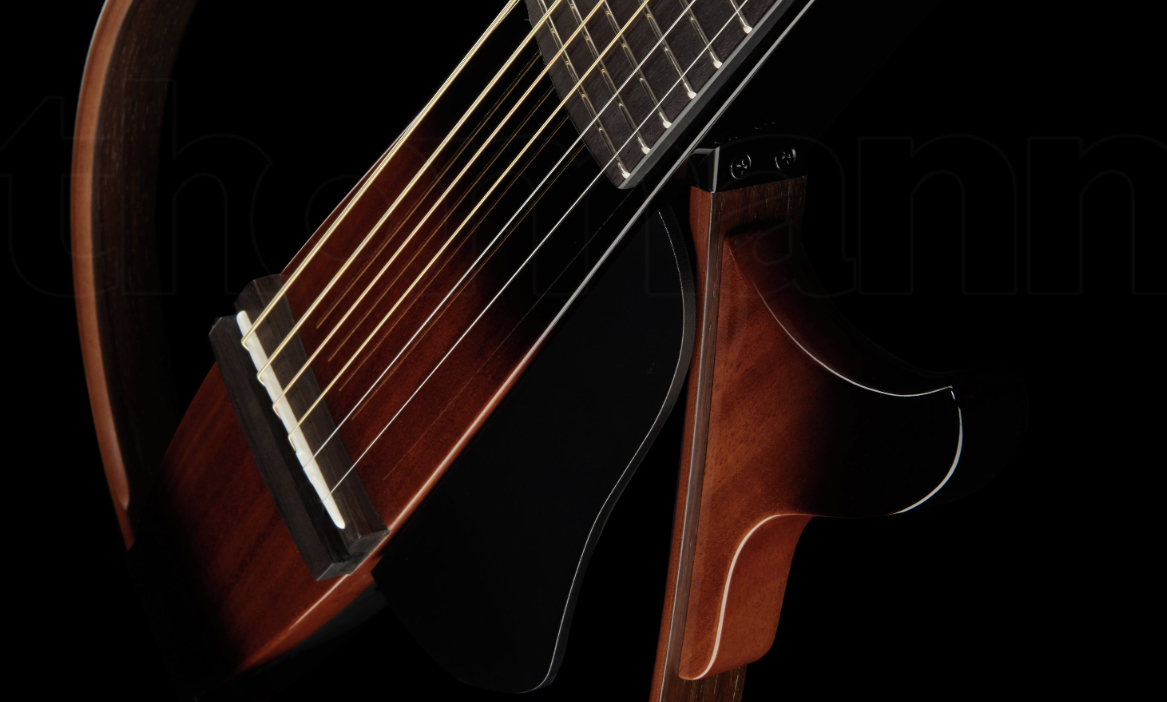 Yamaha Silent Guitar Slg200sii Steel String Cw Tout Acajou Rw - Tobacco Brown Sunburst - Volksgitaar - Variation 4