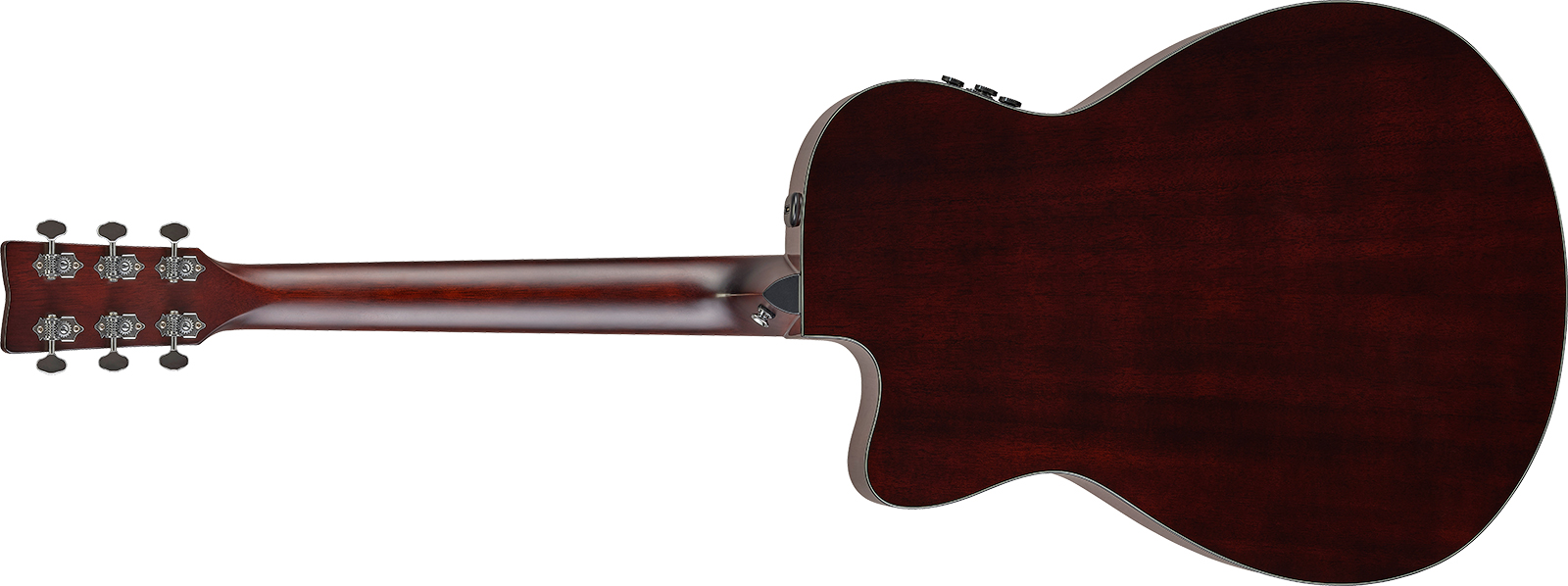 Yamaha Tas1c Transacoustic Concert Epicea Acajou Noy - Sand Burst - Folk gitaar - Variation 2