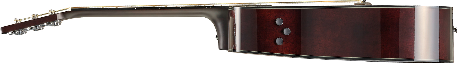 Yamaha Tas1e Transacoustic Concert Epicea Acajou Noy - Sand Burst - Folk gitaar - Variation 3