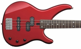 Yamaha Trbx174 - Red Metallic - Solid body elektrische bas - Variation 1