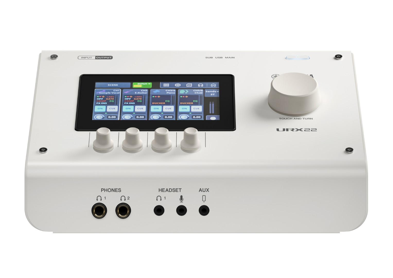 Yamaha Urx 22 White - USB audio-interface - Variation 2