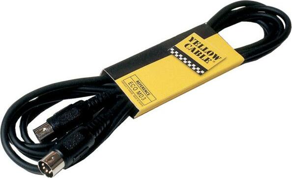 Yellow Cable Md1 Midi 1m - Kabel - Main picture