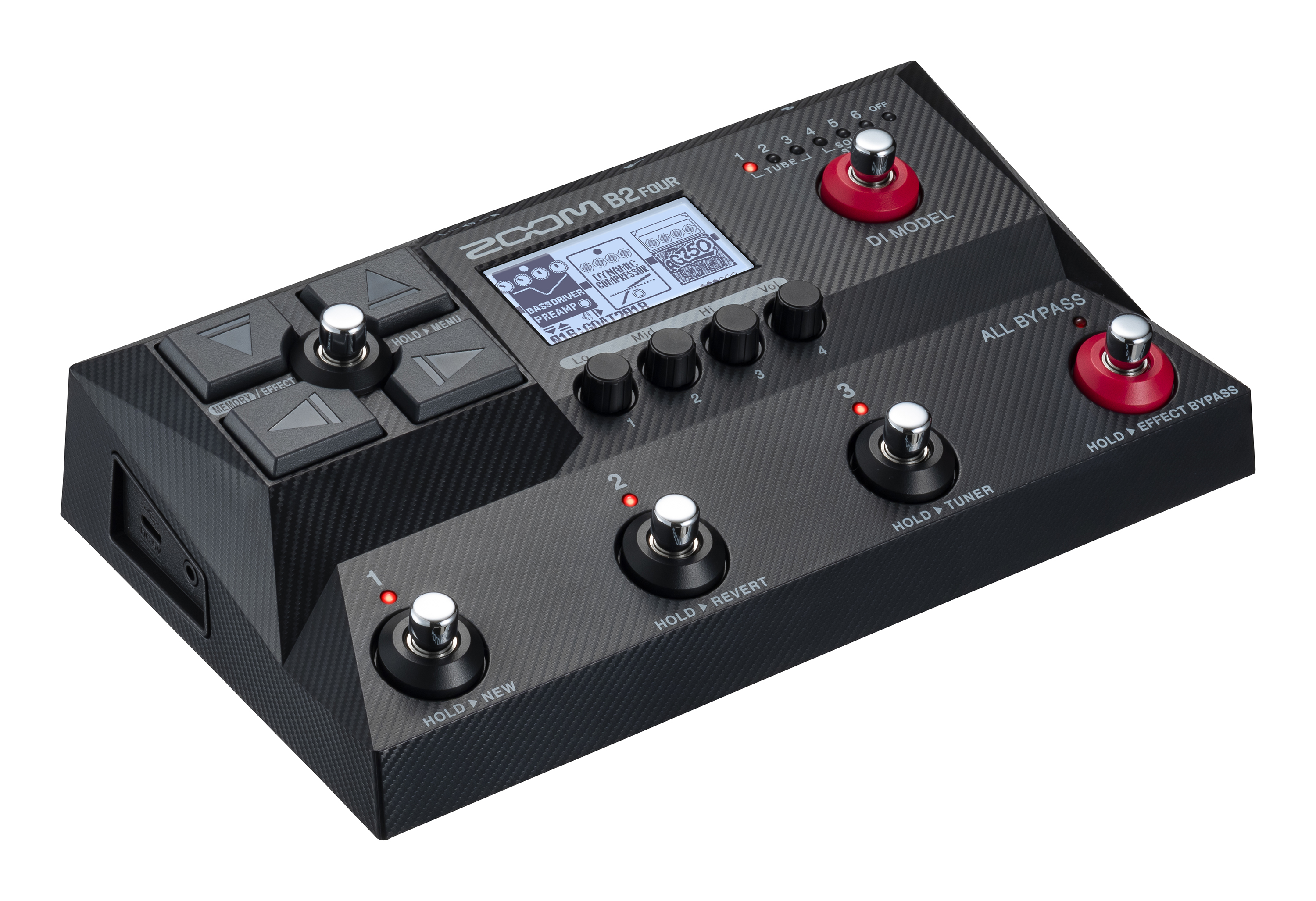 Zoom B2 Four - Multi-effecten pedaal voor bas - Variation 1