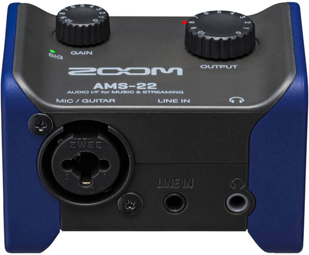 Zoom Ams 22 - USB audio-interface - Main picture
