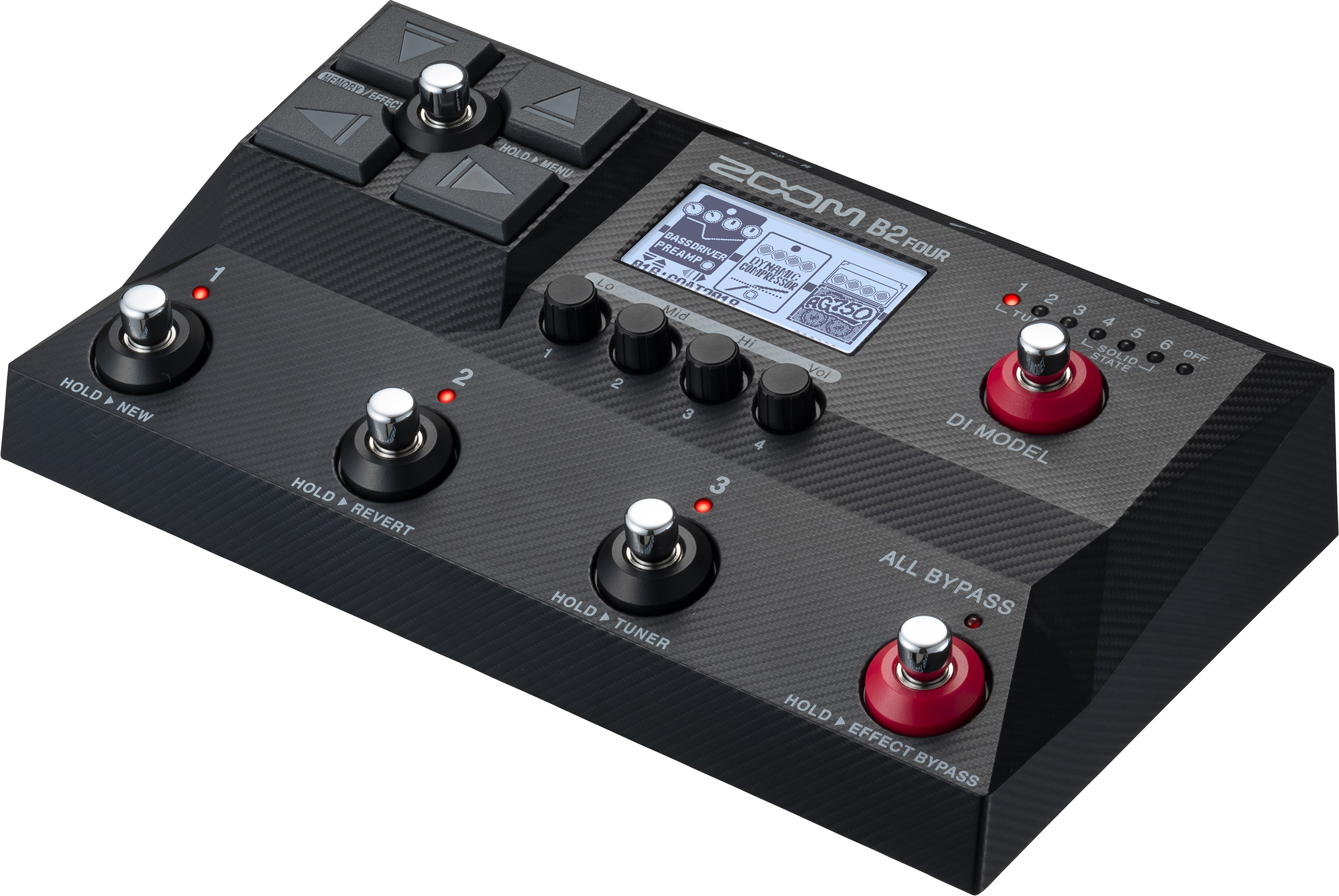 Zoom B2 Four - Multi-effecten pedaal voor bas - Main picture