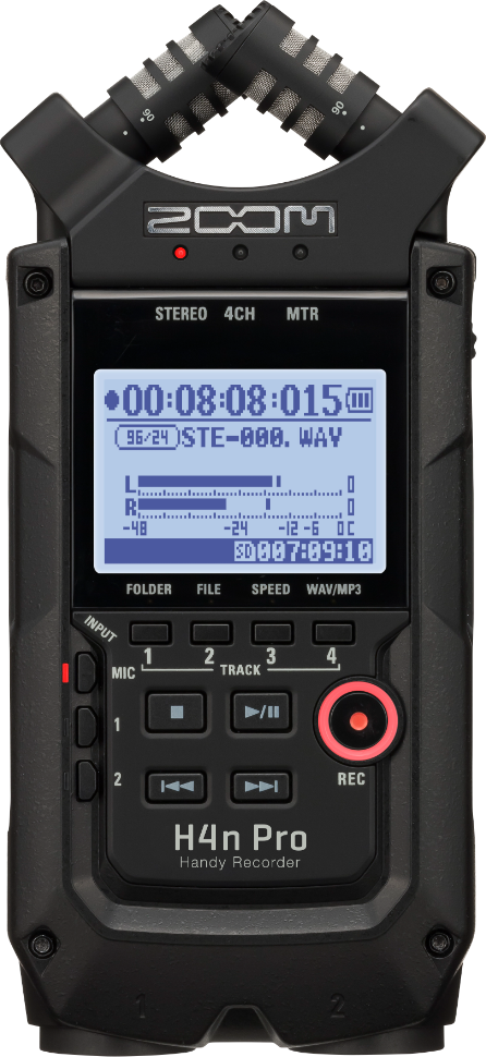 Zoom H4n Pro Black - Mobiele opnemer - Main picture