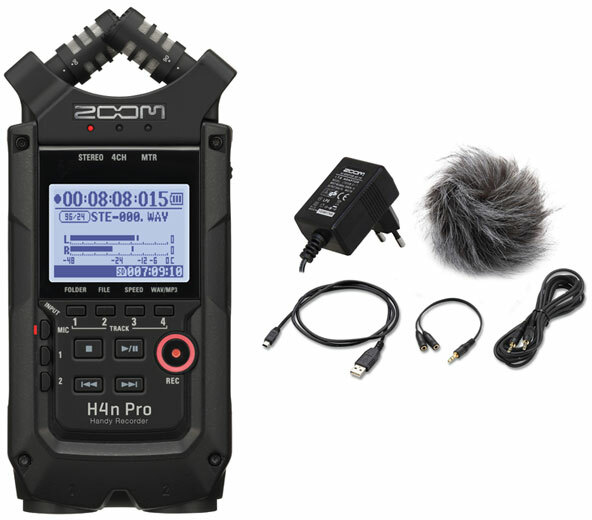 Zoom H4n Pro Black + Pack Accessoires - Mobiele opnemer - Main picture